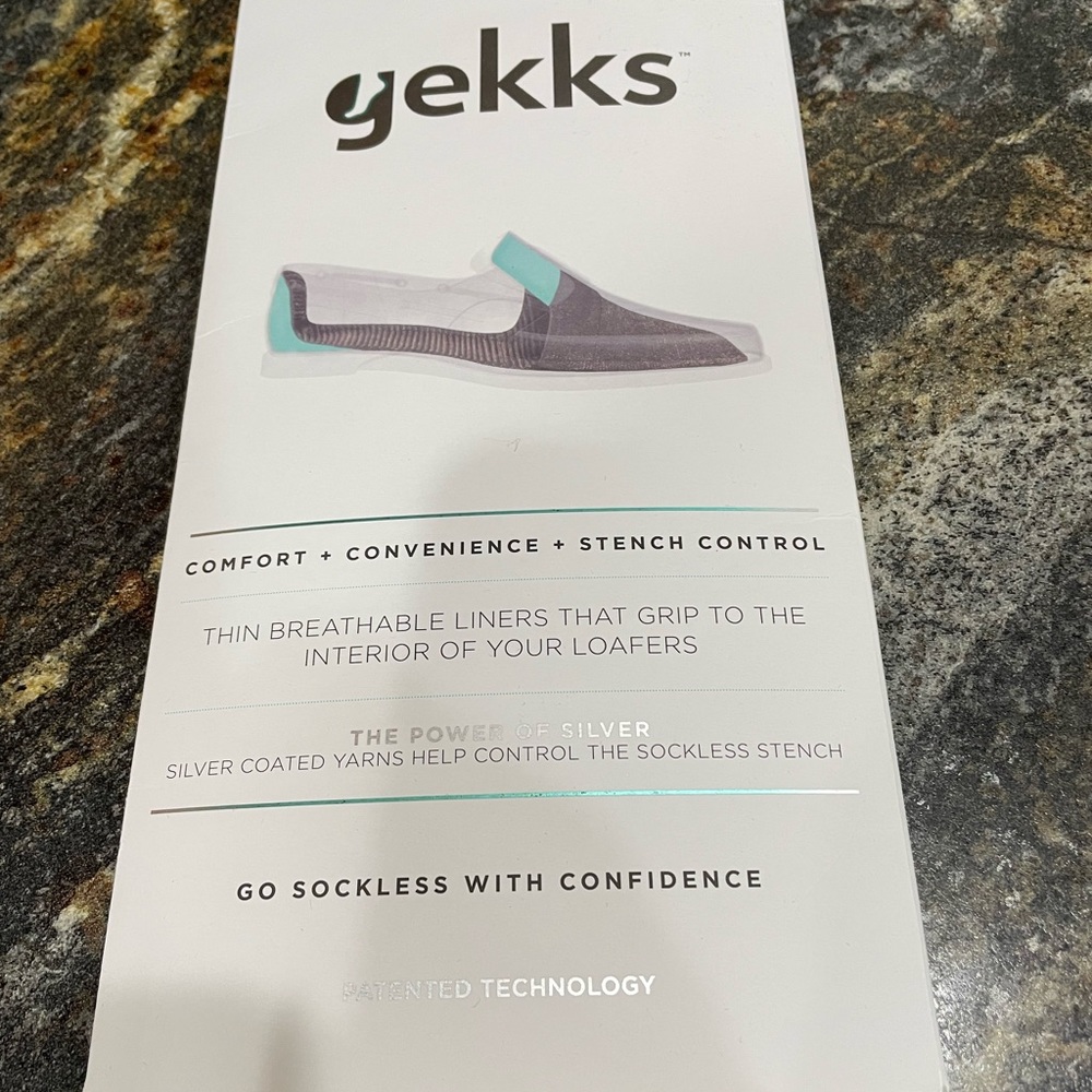Gekks no show shoe liner for Loafers